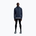 Vyriškas bėgimo džemperis On Running Climate Zip Hoodie midnight 2