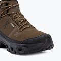 Vyriški turistiniai batai On Cloudrock Mid Waterproof earth/black 7