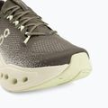 Vyriški bėgimo batai On Cloudsurfer Max Wide olive/seedling 7
