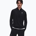 Vyriškas bėgimo džemperis On Core 1/4 Zip black
