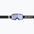 Slidinėjimo akiniai SCOTT Shield mineral black/white/amp illuminator blue chrome 2