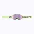 Slidinėjimo akiniai SCOTT Shield AMP Pro acid yellow/amp pro lavender chrome 2