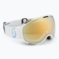 Slidinėjimo akiniai SCOTT Faze II LS white/soft pink/light sensitive bronze chrome
