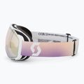 Slidinėjimo akiniai SCOTT Faze II LS white/soft pink/light sensitive bronze chrome 4