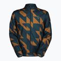 Vyriška bėgimo striukė SCOTT Endurance Tech Windbreaker dark blue/bread brown