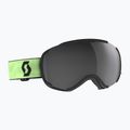 Slidinėjimo akiniai SCOTT Faze II glow green/amp black chrome