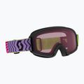 Vaikiški slidinėjimo akiniai SCOTT Witty SGL purple/neon pink/enhancer