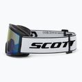 Slidinėjimo akiniai SCOTT Shield black/white/amp aurora green chrome 4