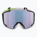 Slidinėjimo akiniai SCOTT Shield black/neon yellow/amp lavender chrome 2
