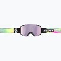 Slidinėjimo akiniai SCOTT Shield black/neon yellow/amp lavender chrome 2