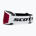 Slidinėjimo akiniai SCOTT Shield mineral white/black/amp red chrome 4
