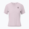 Moteriški bėgimo marškinėliai SCOTT Endurance LT Tee bliss pink