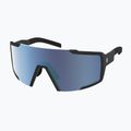 Akiniai nuo saulės SCOTT Shield black/amp beryl blue chrome