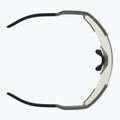 Akiniai nuo saulės SCOTT Shield khaki green/amp white chrome 4