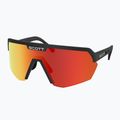 Akiniai nuo saulės SCOTT Sport Shield black/amp red chrome