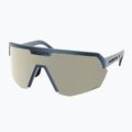 Akiniai nuo saulės SCOTT Sport Shield metallic blue/amp white chrome