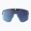 Akiniai nuo saulės SCOTT Sport Shield black/neon blue/amp beryl blue chrome 2