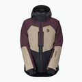 Vyriška slidinėjimo striukė SCOTT Ultimate Dryo cocoa red/portobello beige
