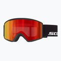 Slidinėjimo akiniai SCOTT Trace Pro black/red chrome