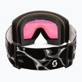 Slidinėjimo akiniai Scott Neo Light Sensitive S2-4 granite black/white/amp ls blue chrome 3