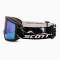 Slidinėjimo akiniai Scott Neo Light Sensitive S2-4 granite black/white/amp ls blue chrome 4