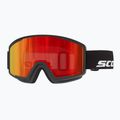 Slidinėjimo akiniai SCOTT Trace Pro Compact black/red chrome