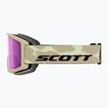 Slidinėjimo akiniai SCOTT Trace Pro Comact Light Sensitive S2-4 mojave beige/amp ls blue chrome 3