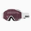Vaikiški slidinėjimo akiniai SCOTT Shield white/rose
