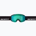 Slidinėjimo akiniai SCOTT Shield black/amp green chrome 2