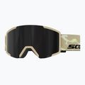 Slidinėjimo akiniai SCOTT Shield mojave beige/amp black chrome