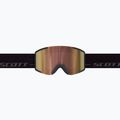 Slidinėjimo akiniai SCOTT Shield LS black/fog grey/amp ls cinnamon chrome 3