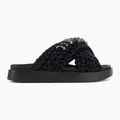 Moteriškos šlepetės INUIKII Woven Stones black 2