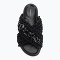 Moteriškos šlepetės INUIKII Woven Stones black 5