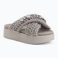 Moteriškos šlepetės INUIKII Woven Stones Platform stone grey