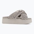 Moteriškos šlepetės INUIKII Woven Stones Platform stone grey 2