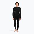 Vyriški termoaktyvūs marškinėliai ODLO Merino 160 Bl Top Crew Neck black 2