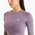 Moteriški termoaktyvūs marškinėliai ODLO Performance Warm Bl Top Crew Neck gray ridge 3