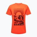 Mammut Mountain vyriški trekingo marškinėliai oranžiniai 4