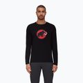 Mammut Classic LS vyriški trekingo marškinėliai juodi 1016-00871-00448