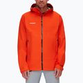 Mammut Convey Tour HS vyriška hardshell striukė oranžinė 2