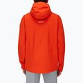 Mammut Convey Tour HS vyriška hardshell striukė oranžinė 4