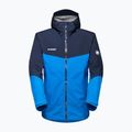Mammut Convey Tour HS vyriška hardshell striukė mėlyna ir tamsiai mėlyna 4