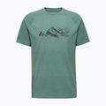 Vyriški žygio marškinėliai Mammut Mountain Finsteraarhorn dark jade 4