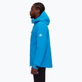 Vyriška striukė nuo lietaus Mammut Taiss HS Hooded glacier blue 3