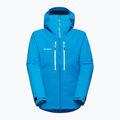 Vyriška striukė nuo lietaus Mammut Taiss HS Hooded glacier blue 9