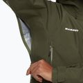 Vyriška striukė nuo lietaus Mammut Crater IV HS Hooded dark marsh 4