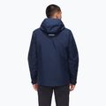 Vyriška striukė 3in1 Mammut Convey 3 in 1 HS Hooded marine/ glacier blue 3