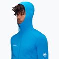 Vyriškas žygio džemperis Mammut Taiss Light ML Hooded glacier blue 4