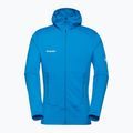 Vyriškas žygio džemperis Mammut Taiss Light ML Hooded glacier blue 5