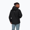 Vyriška lietaus striukė Mammut Crater Light HS Hooded Jacket Men black 2